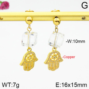 Fashion Copper Earrings  F2E400740bhbl-J48
