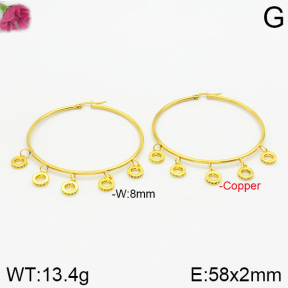 Fashion Copper Earrings  F2E400742vhkb-J48