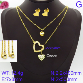 Fashion Copper Sets  F2S001880vhnv-J48