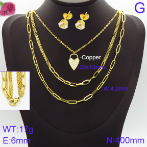 Fashion Copper Sets  F2S001886vhnv-J48