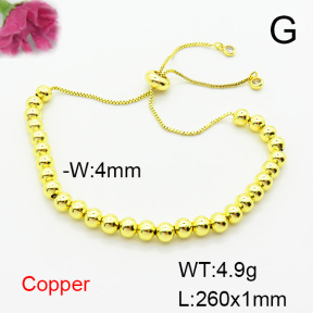 Fashion Copper Bracelet  F6B200077baka-L002