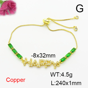 Fashion Copper Bracelet  F6B405152vbnb-L002