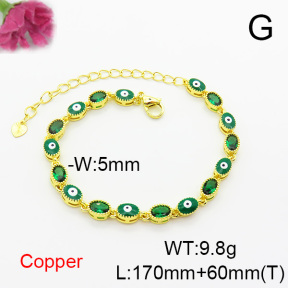 Fashion Copper Bracelet  F6B405155vhha-L002