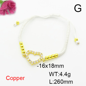 Fashion Copper Bracelet  F6B800471vbll-L002