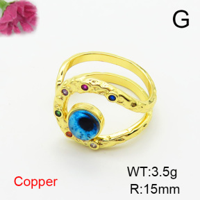 Fashion Copper Ring  F6R300300baka-L002