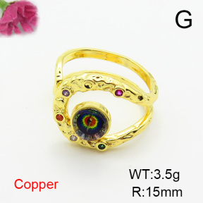 Fashion Copper Ring  F6R300303baka-L002