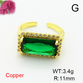 Fashion Copper Ring  F6R401081aakl-L002