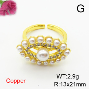 Fashion Copper Ring  F6R401083aakl-L002