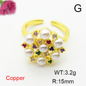 Fashion Copper Ring  F6R401084aakl-L002