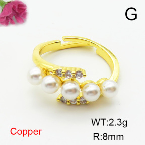 Fashion Copper Ring  F6R401085aajl-L002