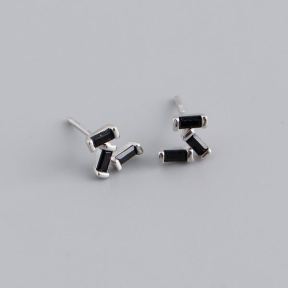 925 Silver Earrings WT:0.64g 6.7*5.8mm JE1934bbpn-Y10 EH1394