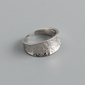 925 Silver Ring WT:2.7g 8.3*17mm JR1952ailo-Y10 JZ1032