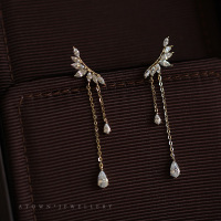 925 Silver Earrings 45mm JE2014vila-Y16 E119