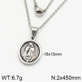 Stainless Steel Necklace  2N2001524bbml-256