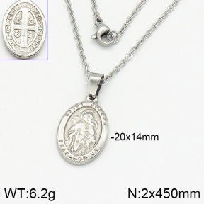 Stainless Steel Necklace  2N2001527vbmb-256