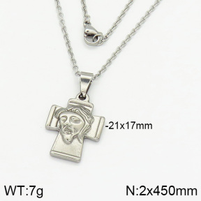 Stainless Steel Necklace  2N2001533vbmb-256
