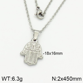 Stainless Steel Necklace  2N2001563vbmb-256