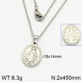Stainless Steel Necklace  2N2001571vbmb-256