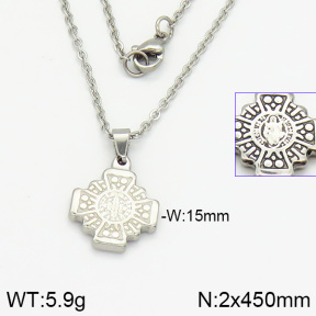 Stainless Steel Necklace  2N2001581vbmb-256
