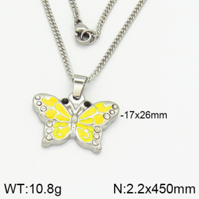Stainless Steel Necklace  2N3000723bbov-256