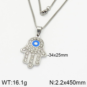 Stainless Steel Necklace  2N3000724bbov-256
