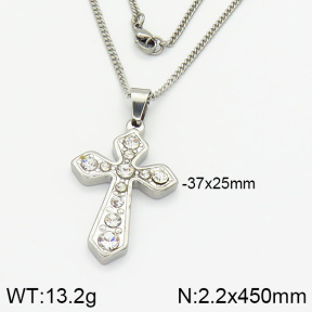 Stainless Steel Necklace  2N4001058bbov-256