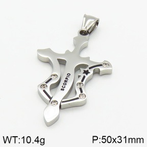 Stainless Steel Pendant  2P4000464vbnb-239