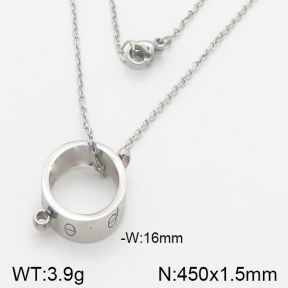 Stainless Steel Necklace  5N2001329bbov-721