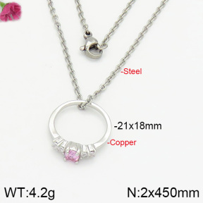Fashion Copper Necklace  F2N400421vbnb-K70