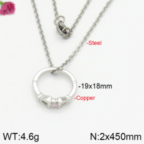 Fashion Copper Necklace  F2N400422vbnb-K70