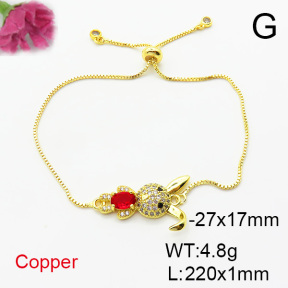 Fashion Copper Bracelet  F6B405160aajl-L002