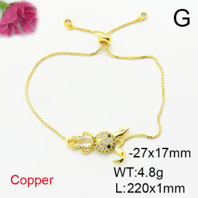 Fashion Copper Bracelet  F6B405164aajl-L002
