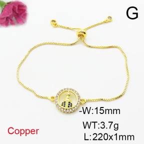 Fashion Copper Bracelet  F6B405167vail-L002