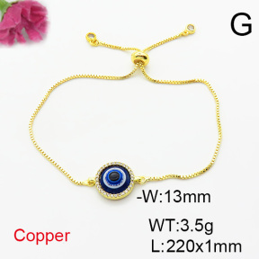 Fashion Copper Bracelet  F6B405169aajl-L002
