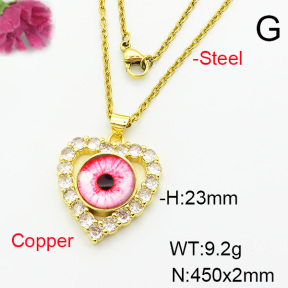Fashion Copper Necklace  F6N404250baka-L002