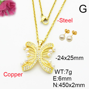 Fashion Copper Sets  F6S004059aakl-L002