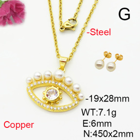 Fashion Copper Sets  F6S004082aakl-L002