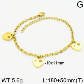 Stainless Steel Bracelet  2B4001697bvpl-706