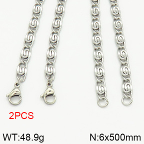 Stainless Steel Necklace  2N2001601vbnb-419