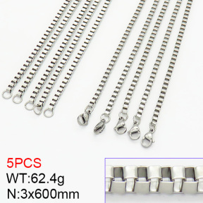 Stainless Steel Necklace  2N2001605vhhl-419