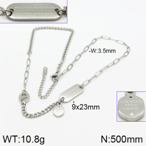 Stainless Steel Necklace  2N2001614ahjb-684