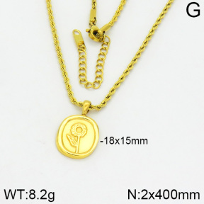 Stainless Steel Necklace  2N2001619bhva-684