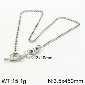 Stainless Steel Necklace  2N2001621bhva-684
