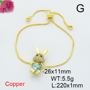 Fashion Copper Bracelet  F6B405171aajl-G030