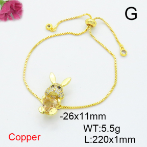 Fashion Copper Bracelet  F6B405172aajl-G030