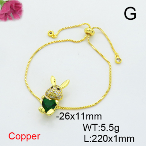 Fashion Copper Bracelet  F6B405173aajl-G030