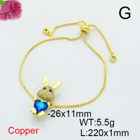 Fashion Copper Bracelet  F6B405178aajl-G030