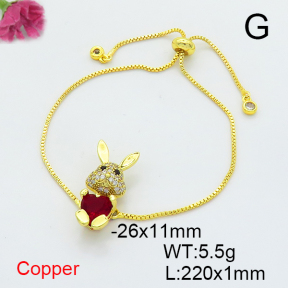 Fashion Copper Bracelet  F6B405182aajl-G030