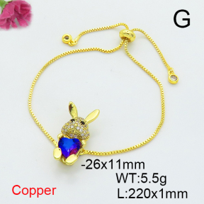 Fashion Copper Bracelet  F6B405185aajl-G030