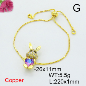 Fashion Copper Bracelet  F6B405186aajl-G030